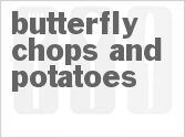recipe for slow cooker butterfly chops and potatoes