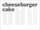 recipe for cheeseburger cake