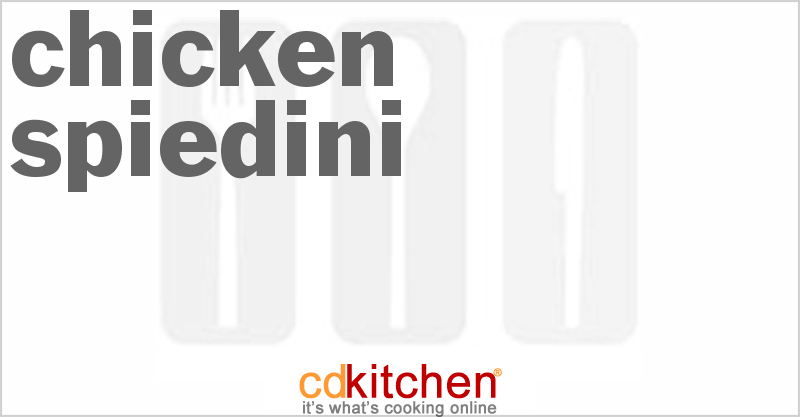 Chicken Spiedini - CDKitchen.com