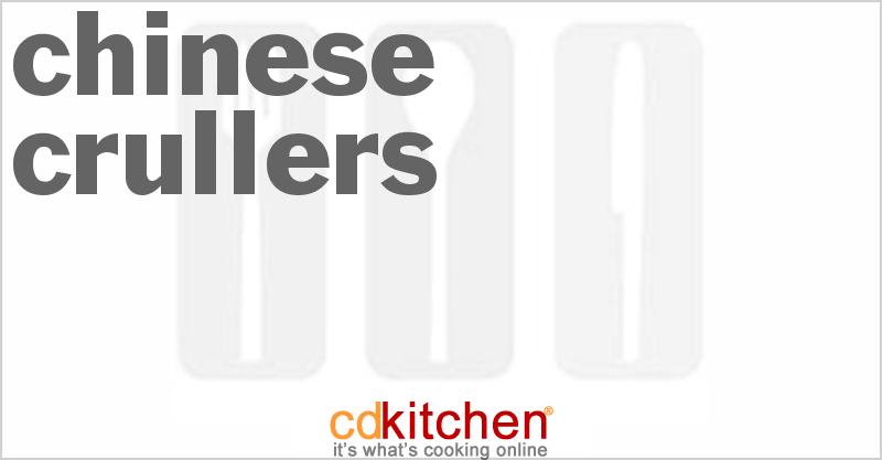Chinese Crullers - CDKitchen.com