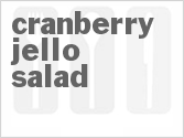recipe for cranberry jello salad