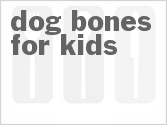 recipe for dog bones for kids