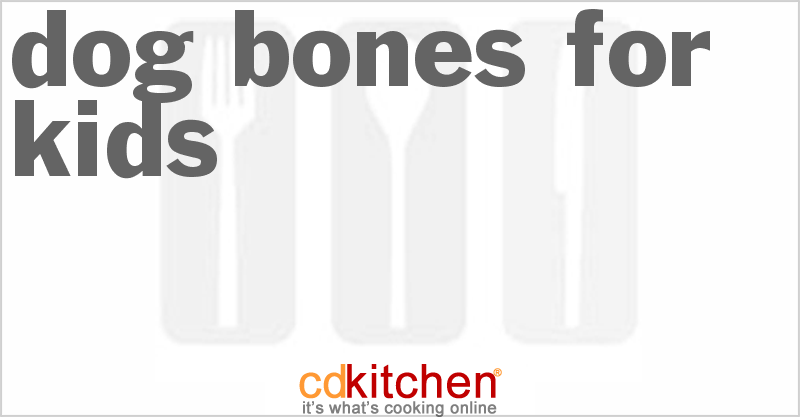 Dog Bones for Kids - CDKitchen.com