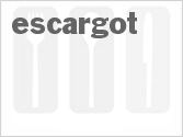 recipe for escargot