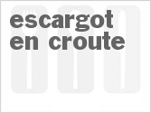 recipe for escargot en croute