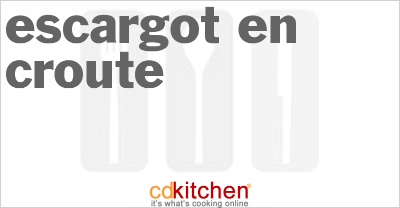Escargot En Croute - CDKitchen.com