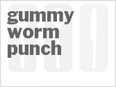 recipe for gummy worm punch