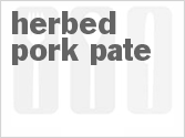 recipe for herbed pork pate
