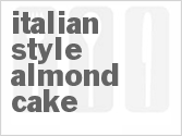 recipe for italian-style almond cake