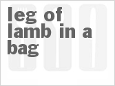 recipe for leg of lamb in a bag