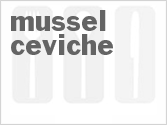 recipe for mussel ceviche