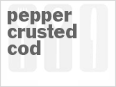 recipe for pepper crusted cod