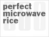 recipe for perfect microwave rice