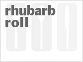 recipe for rhubarb roll
