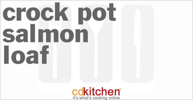 Salmon Loaf - CDKitchen.com