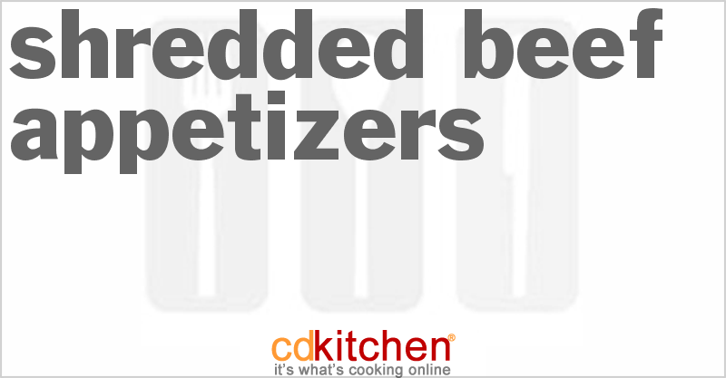 Shredded Beef Appetizers - CDKitchen.com