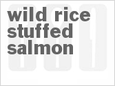 recipe for wild rice stuffed salmon