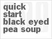 Quick Start Black-Eyed Pea Soup