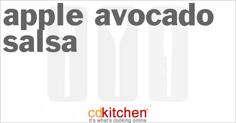 Apple Avocado Salsa - CDKitchen.com