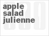 recipe for apple salad julienne