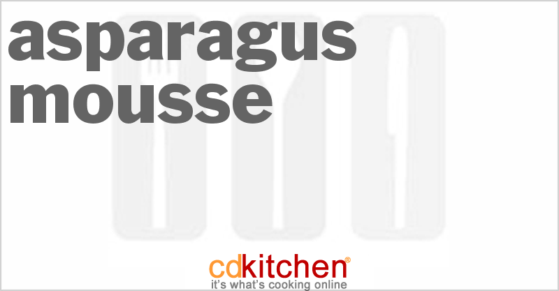 Asparagus Mousse - CDKitchen.com