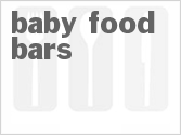 recipe for baby food bars