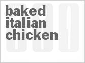 recipe for baked italian chicken