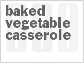 recipe for baked vegetable casserole