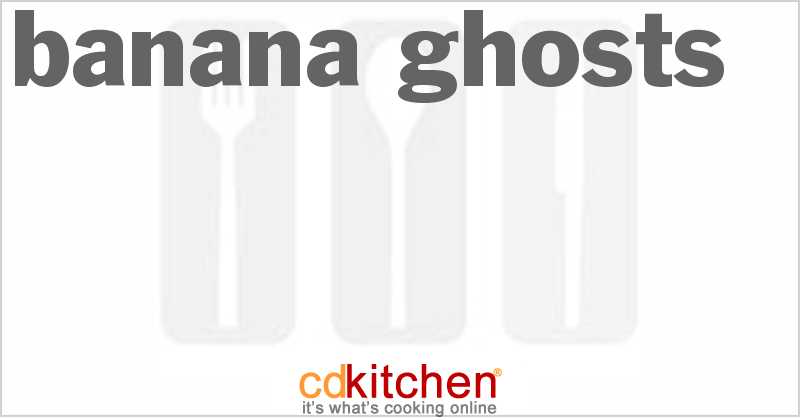 Banana Ghosts - CDKitchen.com