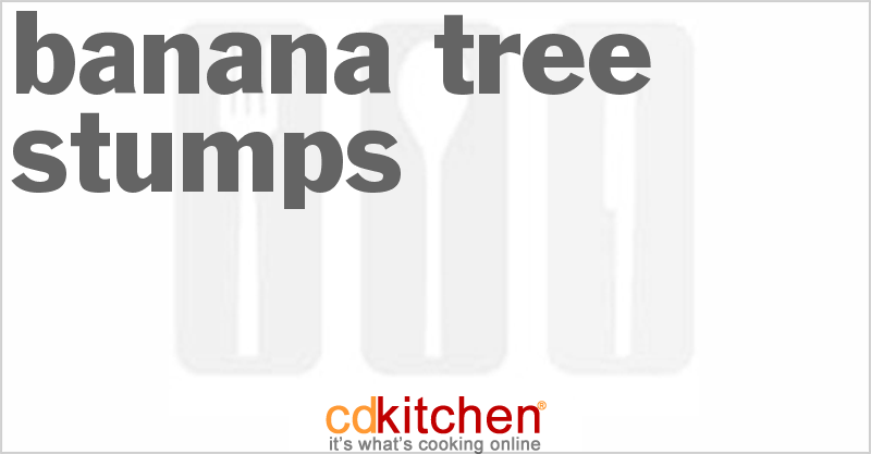 Banana Tree Stumps - CDKitchen.com