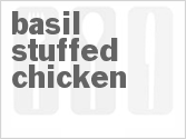 recipe for basil-stuffed chicken