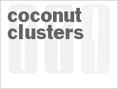 recipe for coconut clusters