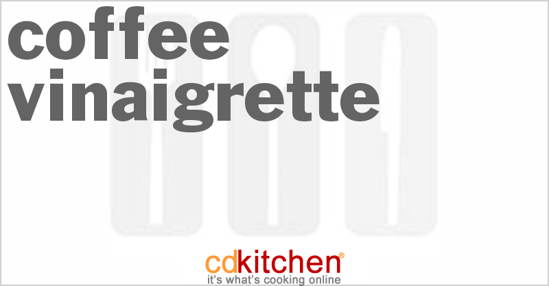 Coffee Vinaigrette - CDKitchen.com