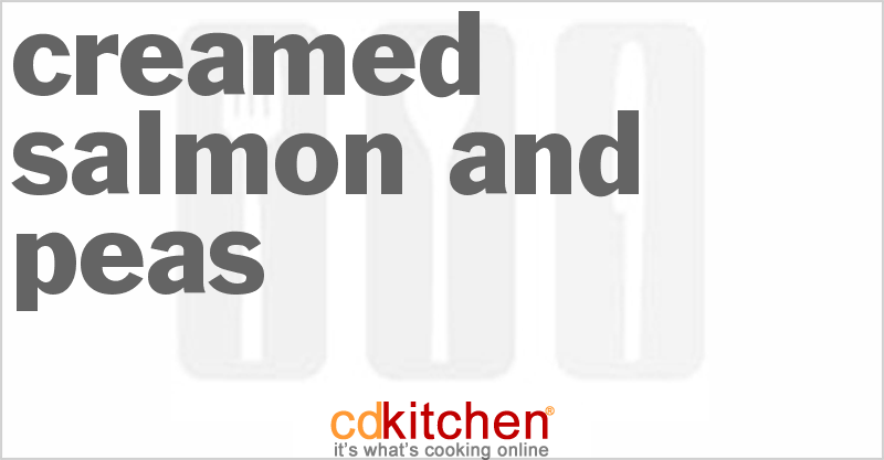 Creamed Salmon and Peas - CDKitchen.com