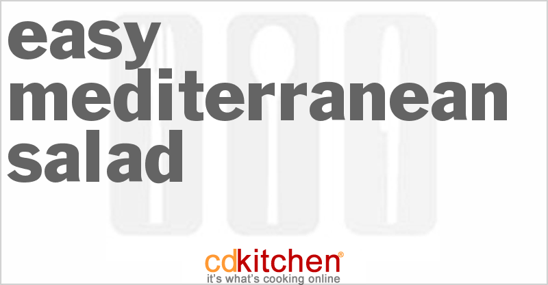 Easy Mediterranean Salad - CDKitchen.com