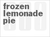 recipe for frozen lemonade pie