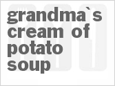 recipe for grandma's cream of potato soup