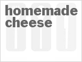 recipe for homemade cheese