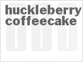 recipe for huckleberry coffeecake