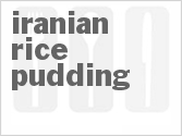 recipe for iranian rice pudding