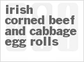 recipe for irish corned beef and cabbage egg rolls