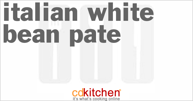 Italian White Bean Pate - CDKitchen.com