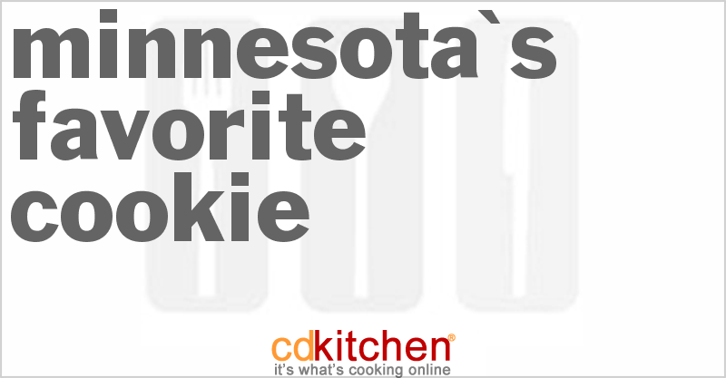 Minnesota's Favorite Cookie - CDKitchen.com