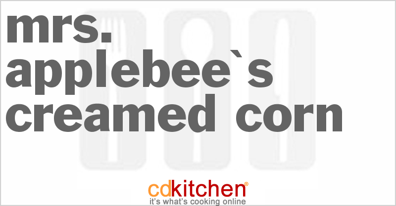 Mrs. Applebee's Creamed Corn - CDKitchen.com