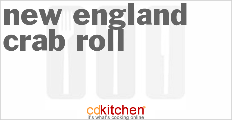 New England Crab Roll - CDKitchen.com