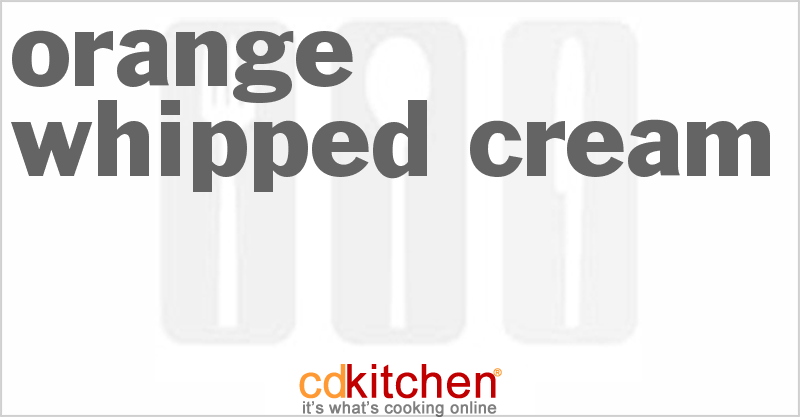 orange-whipped-cream-recipe-cdkitchen