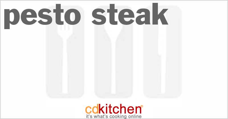 Pesto Steak - CDKitchen.com