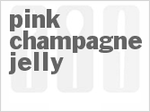 recipe for pink champagne jelly