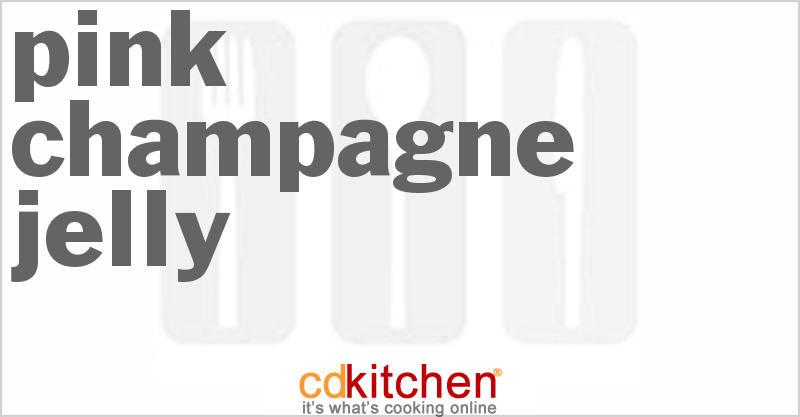 Pink Champagne Jelly - CDKitchen.com
