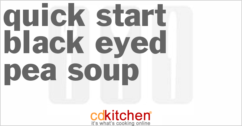 Quick Start Black-Eyed Pea Soup - CDKitchen.com